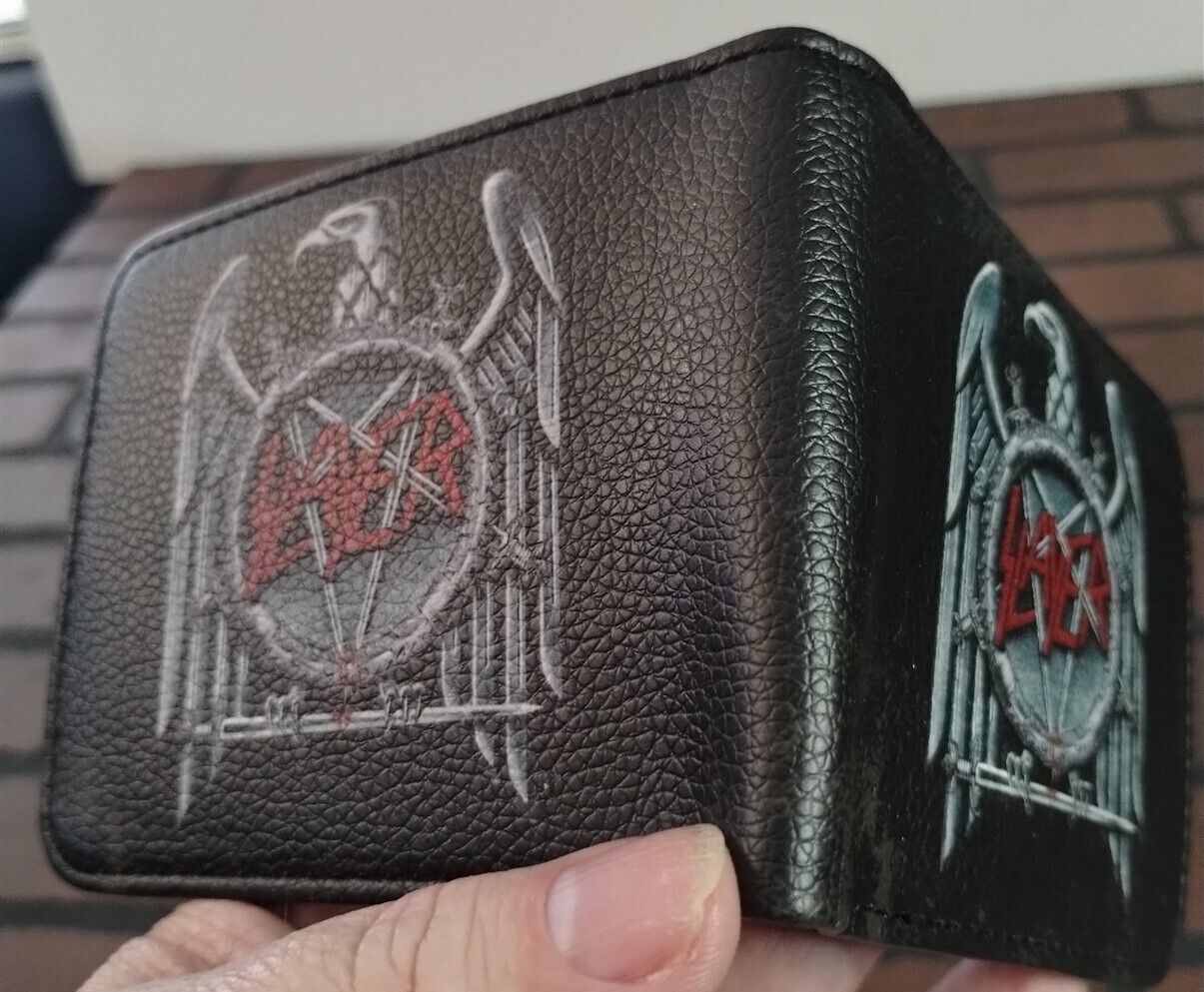 Slayer "Silver Eagle" Licensed Bi-Fold Wallet