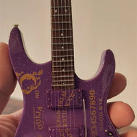 Metallica "Kirk Hammett - Purple Ouija Board" Licensed Mini Guitar