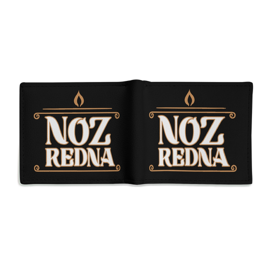 Noz Redna Candle Logo PU Leather Folded Wallet