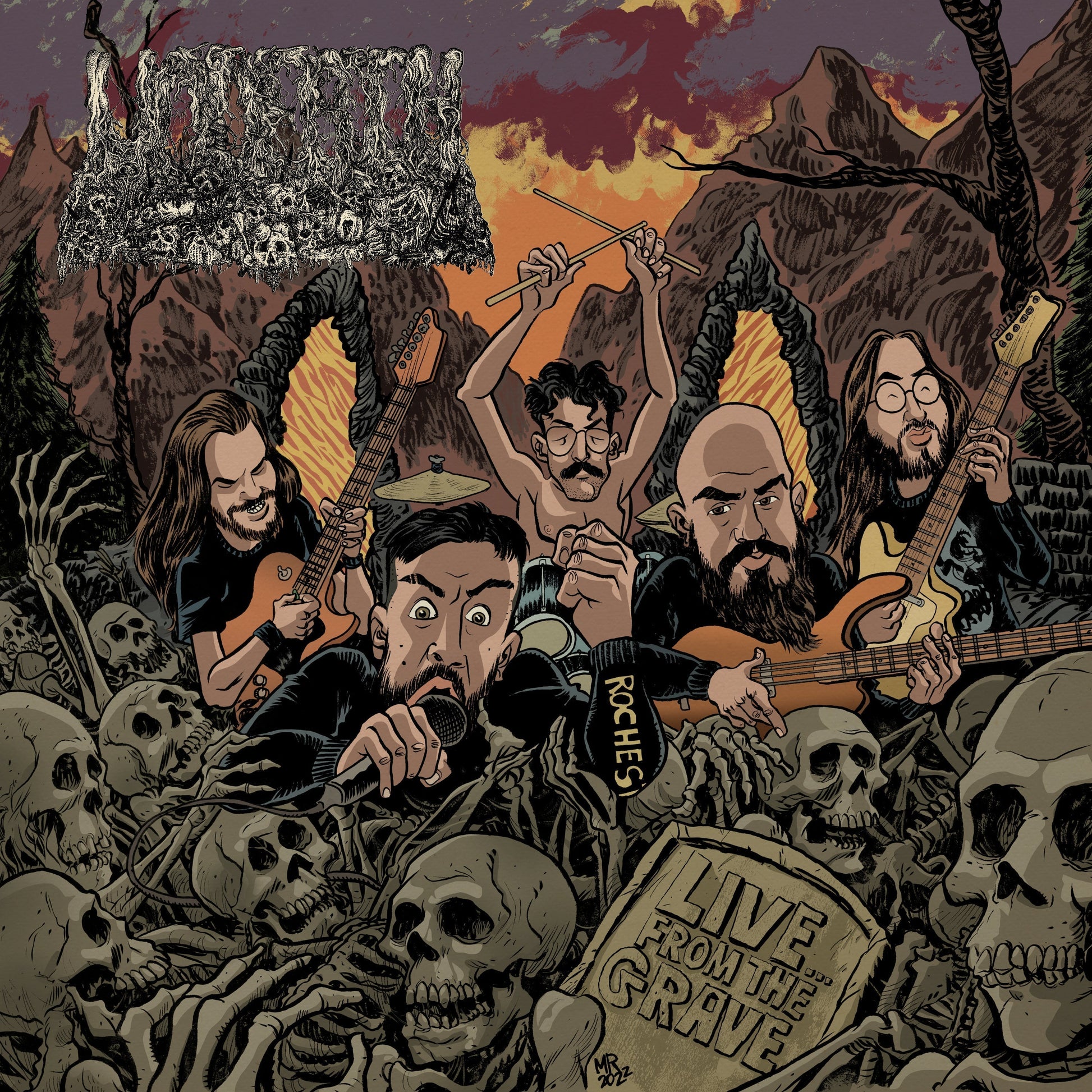 Undeath "Live...From The Grave" CD Prosthetic Records