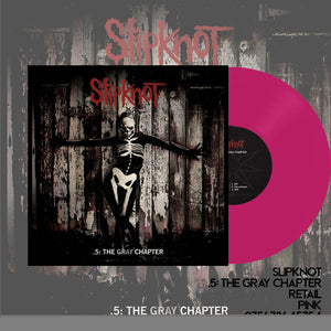 Slipknot - .5: The Gray Chapter [Pink 2LP] Vinyl Record Rock Band Merch