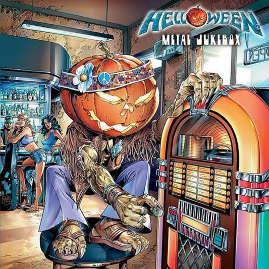 Helloween - Metal Jukebox [Limited Edition Orange & Red Splatter LP] Vinyl Record Rock Band Merch