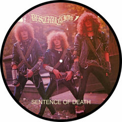 Destruction "Sentence Of Death" Red Picture Disc Vinyl