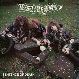 Destruction - Sentence Of Death - Us Cover - Bone [Colored Vinyl] (Wht) Vinyl Record Rock Band Merch