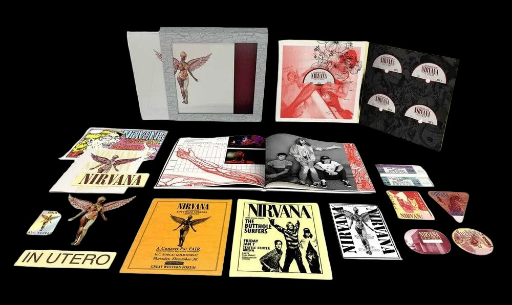 Nirvana - In Utero 30th [Super Deluxe Edition 5CD] Rock Band Merch