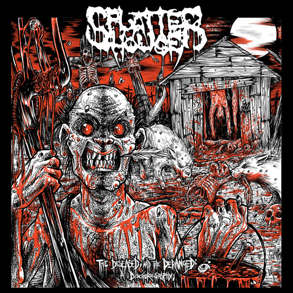 Splatterhouse - Diseased And The Deranged: A Disgoregraphy Music CD Rock Band Merch