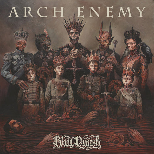 Arch Enemy - Blood Dynasty [2 LP & 1 CD (LP1 Red golden) (LP 2 Black with etching) ] Vinyl Record