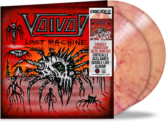 Voivod - Lost Machine - Live - Limited Edition Colored Vinyl [RSD Black Friday 2025] Vinyl Record Rock Band Merch