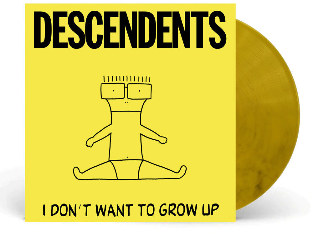 Descendents - I Don't Want To Grow Up [Yellow Vinyl] Vinyl Record Rock Band Merch