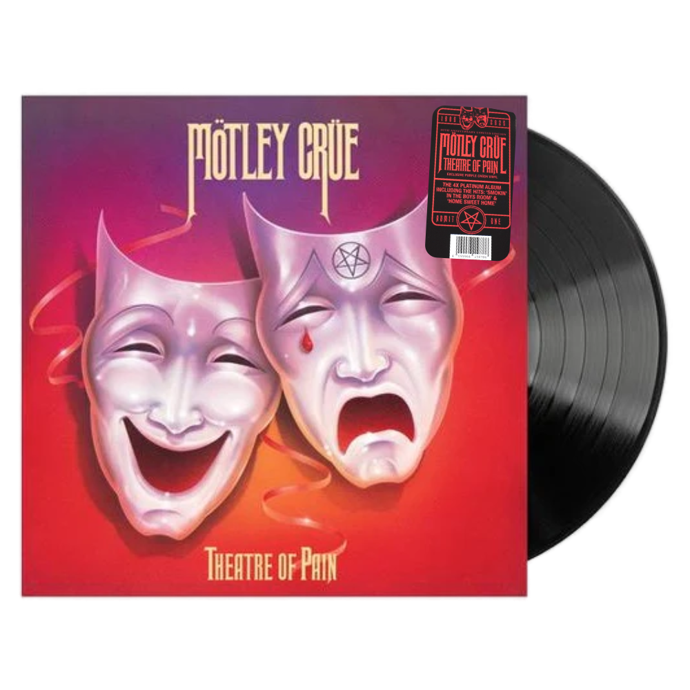 Mötley Crüe "Theatre Of Pain" 40th Anniversary Remastered Vinyl