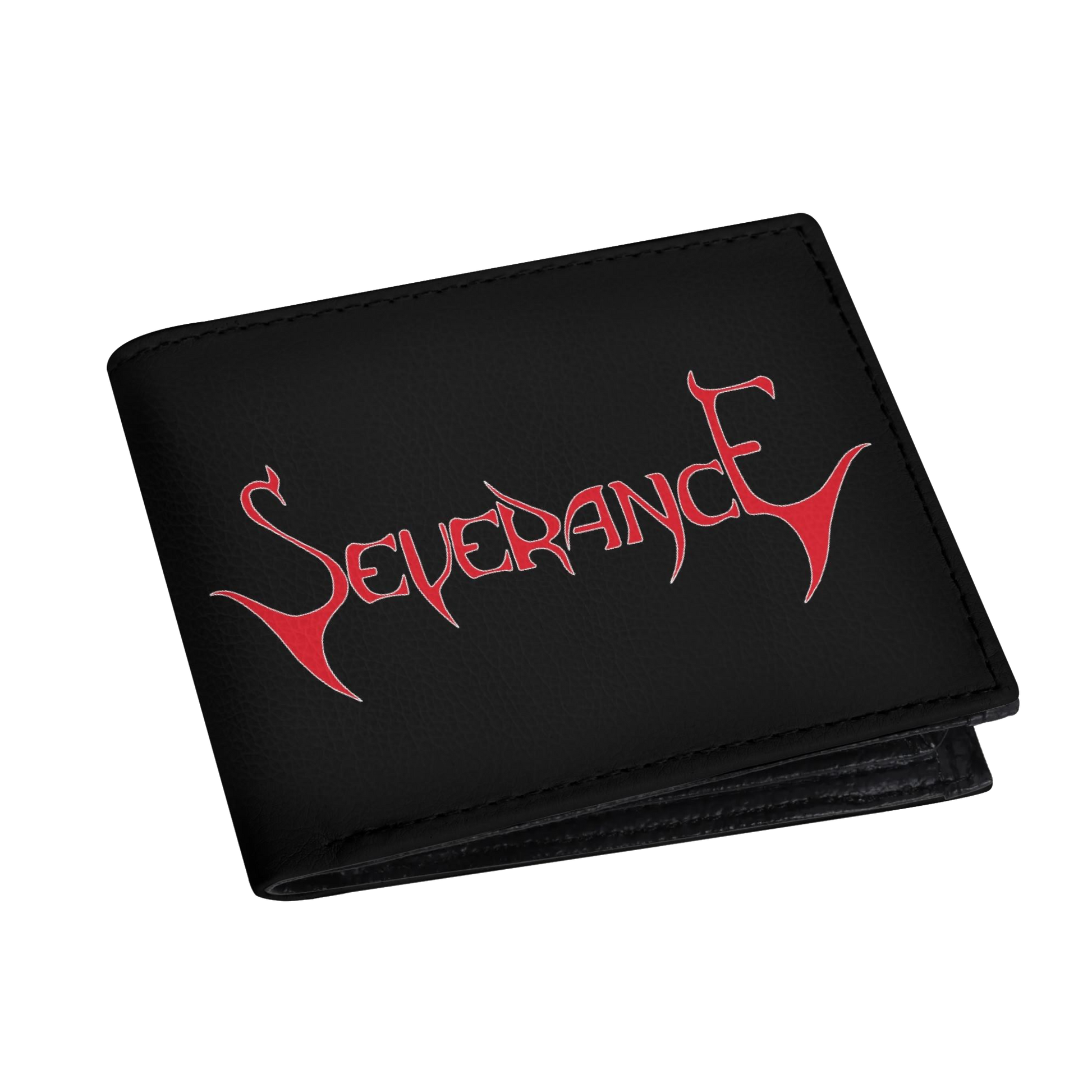 Severance Logo PU Leather Folded Wallet
