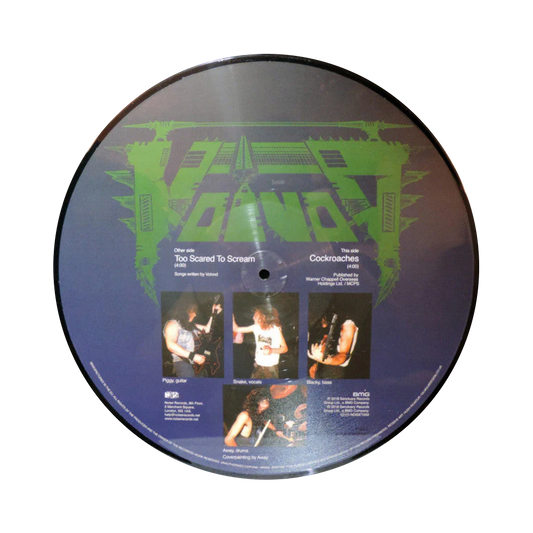 Voivod "Too Scared To Scream" Picture Disc Vinyl