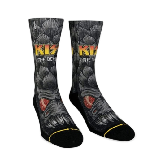 Kiss "Merge4 Demon Boot" Crew Socks