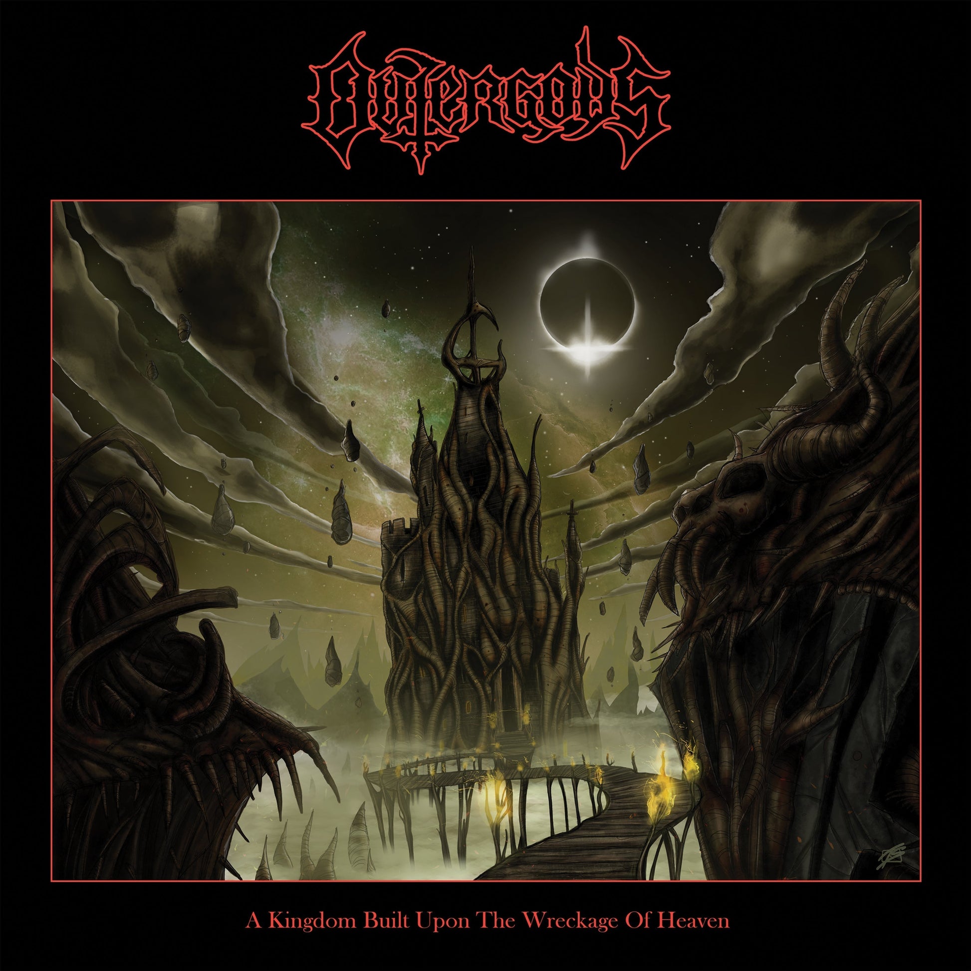 Outergods "A Kingdom Built Upon The Wreckage of Heaven" CD Prosthetic Records