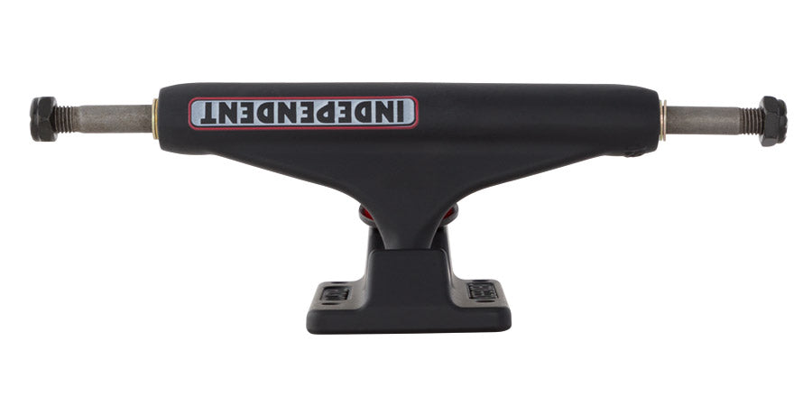 Independent "Stage 11" [Bar Flat Black] Skateboard Trucks