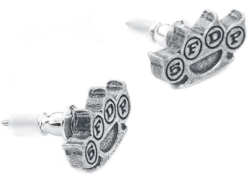 Five Finger Death Punch 5FDP Ear Studs Earrings Rock Movie Heroes