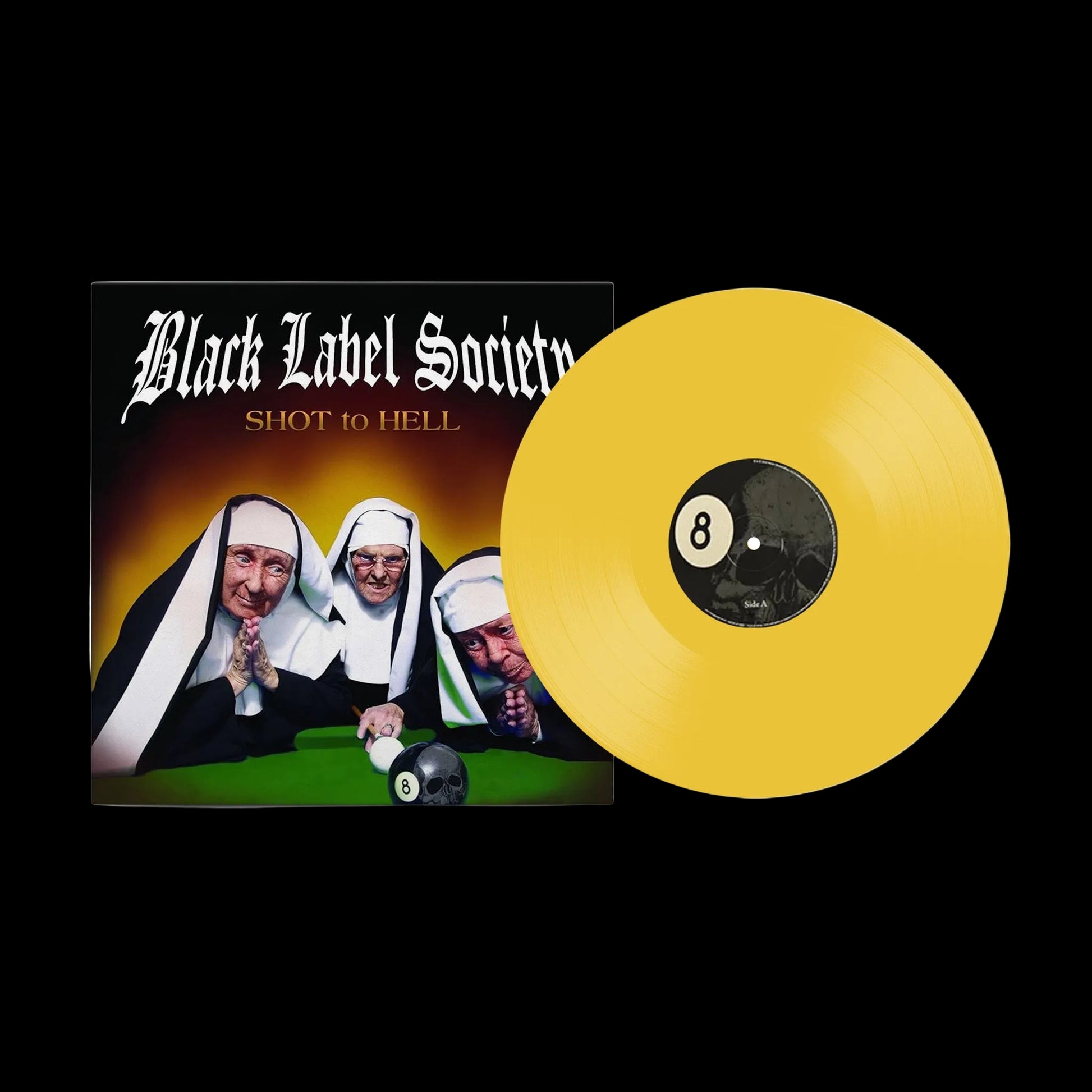 Black Label Society "Shot To Hell" Canary Yellow Vinyl