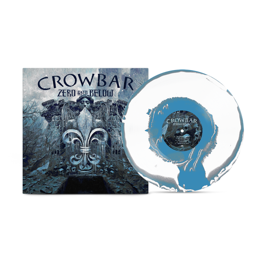 Crowbar "Zero And Below" Aside B-Side Sky Blue, Grey & White Vinyl