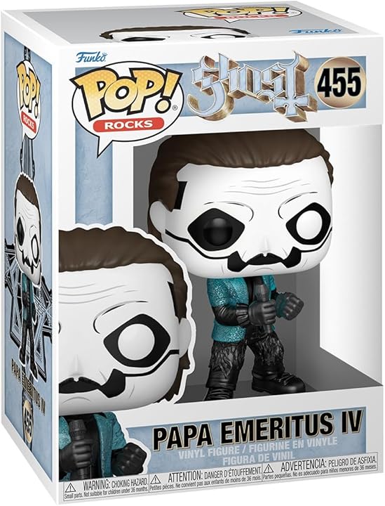 GHOST PAPA EMERITUS IV GLAM FUNKO POP! ROCKS FIGURE (Glitter) Revolver Magazine