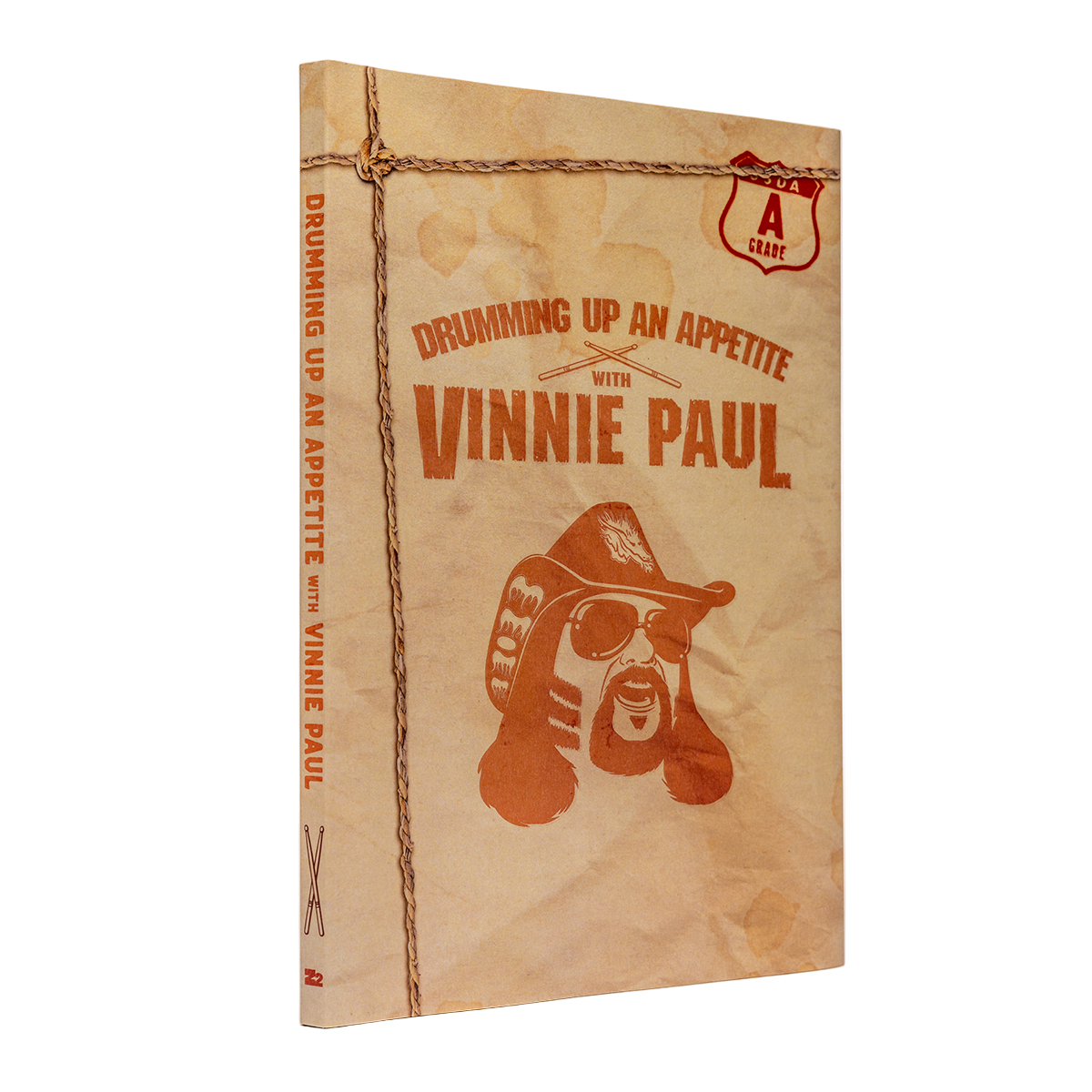 Vinnie Paul "Drumming Up An Appetite" Hard Cover Book w/Jacket