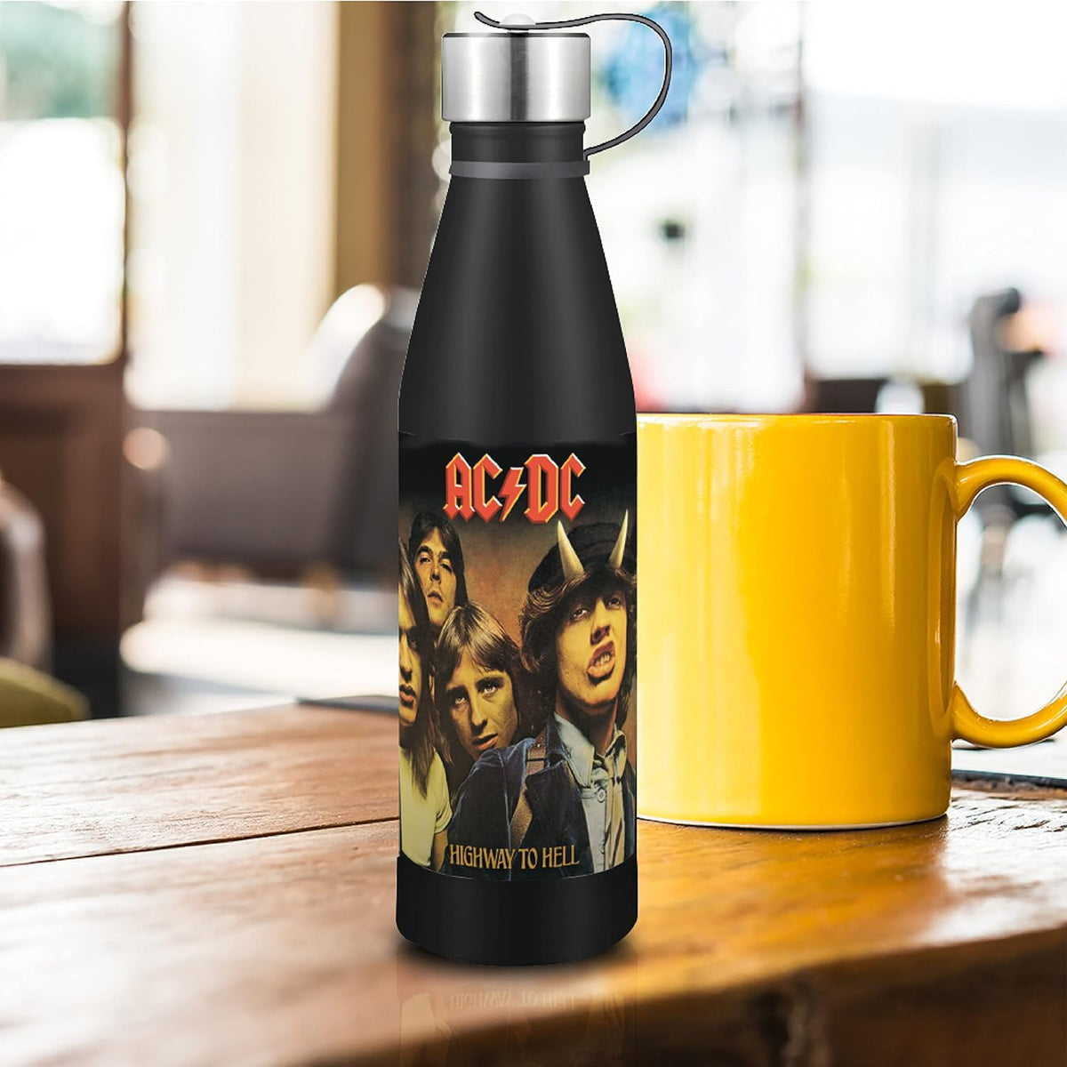 AC/C Highway to Hell - Water / Drinks Bottle 17oz Official Rock Movie Heroes