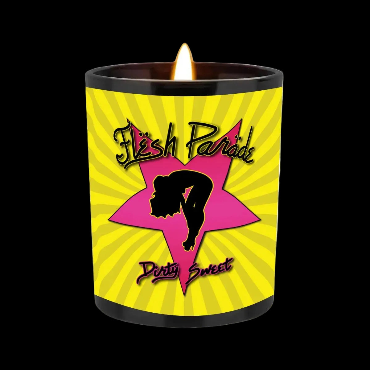 Flesh Parade "Dirty Sweet" Luscious Lemon Scented Candle