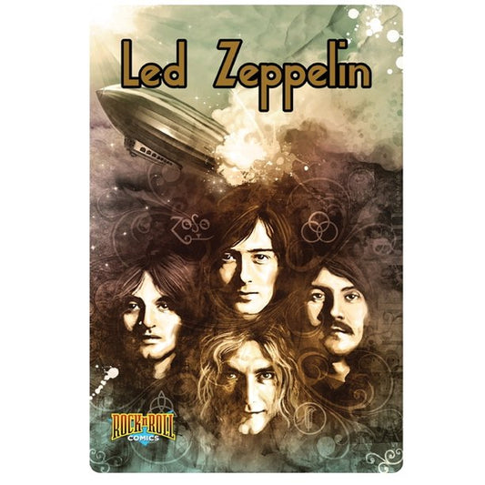LED ZEPPELIN ROCK AND ROLL COMICS COMIC BOOK Revolver Magazine