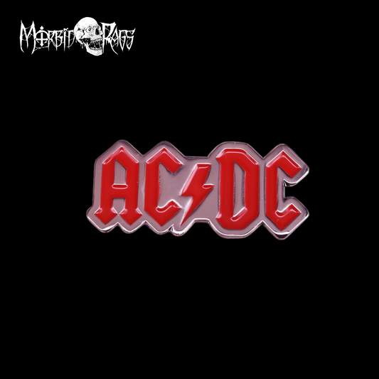 AC/DC "Red Logo" Pin - Mainstay Entertainment