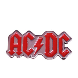 AC/DC "Red Logo" Pin - Mainstay Entertainment