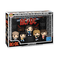 Funko Pop Moment Deluxe AC/DC in Concert Rock Movie Heroes
