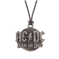 AC/DC - Rock or Bust Metal Pendant Necklace Rock Movie Heroes