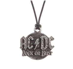 AC/DC - Rock or Bust Metal Pendant Necklace Rock Movie Heroes