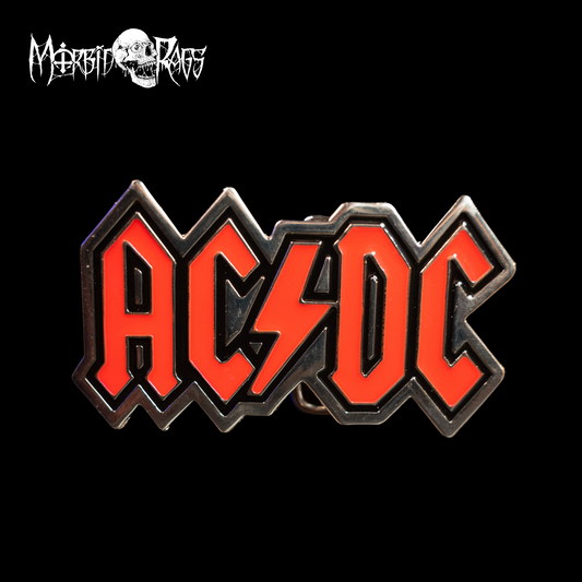 AC/DC "Red" Belt Buckle