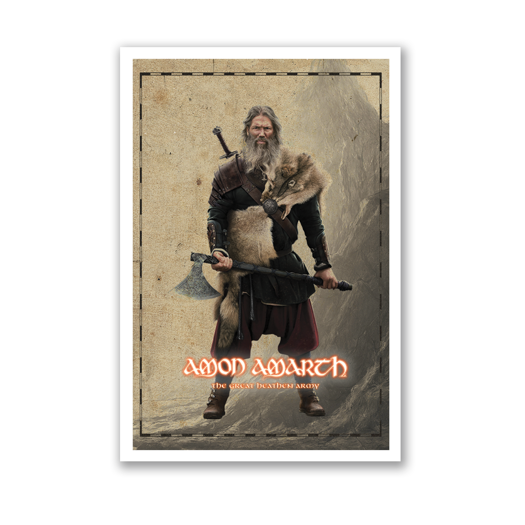 Amon Amarth "The Great Heathen Army" Deluxe Hard Cover Book Bundle