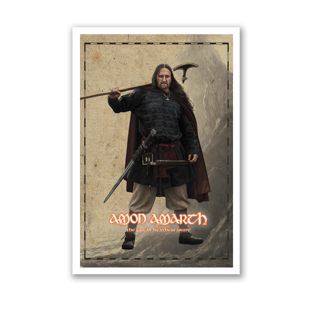 Amon Amarth "The Great Heathen Army" Deluxe Hard Cover Book Bundle