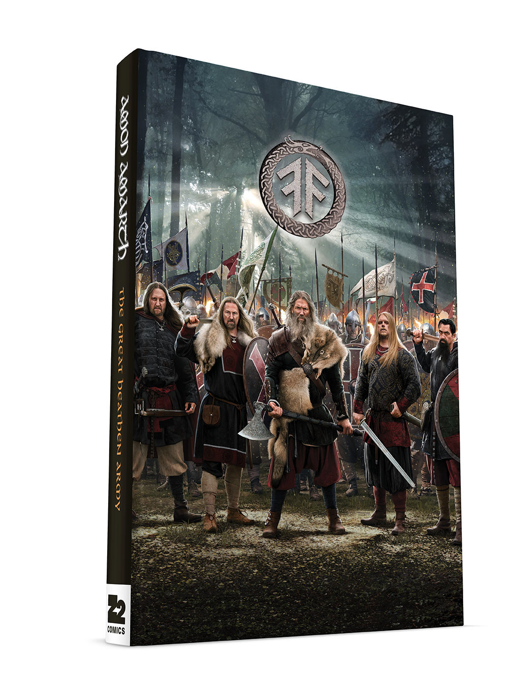 Amon Amarth "The Great Heathen Army" Deluxe Hard Cover Book Bundle