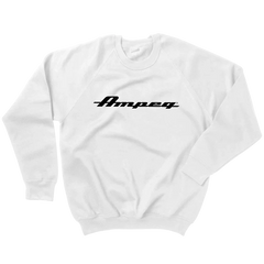 Ampeg "Crew Neck" White Sweatshirt