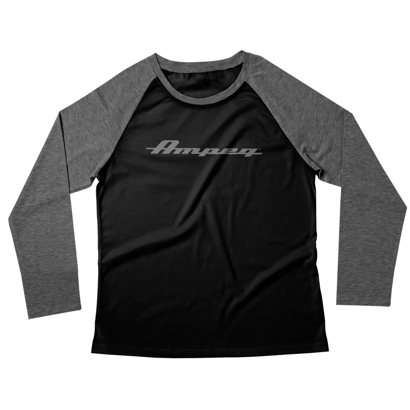Ampeg "Tri-Blend 3/4 Raglan" Black Shirt