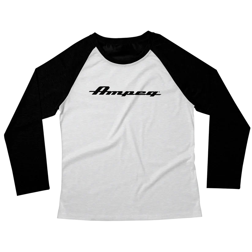 Ampeg "Tri-Blend 3/4 Raglan" White Shirt