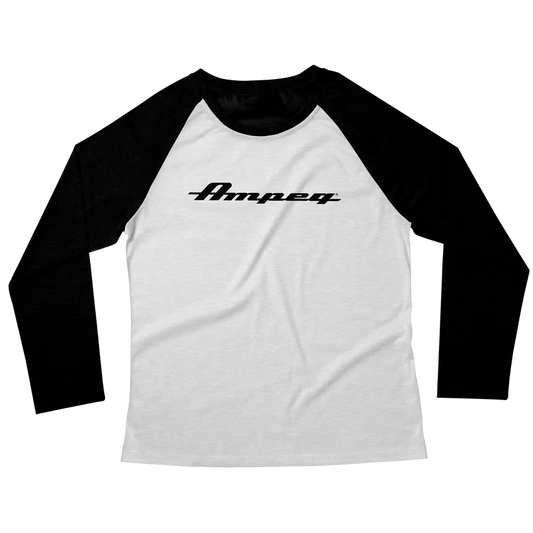 Ampeg "Tri-Blend 3/4 Raglan" White Shirt