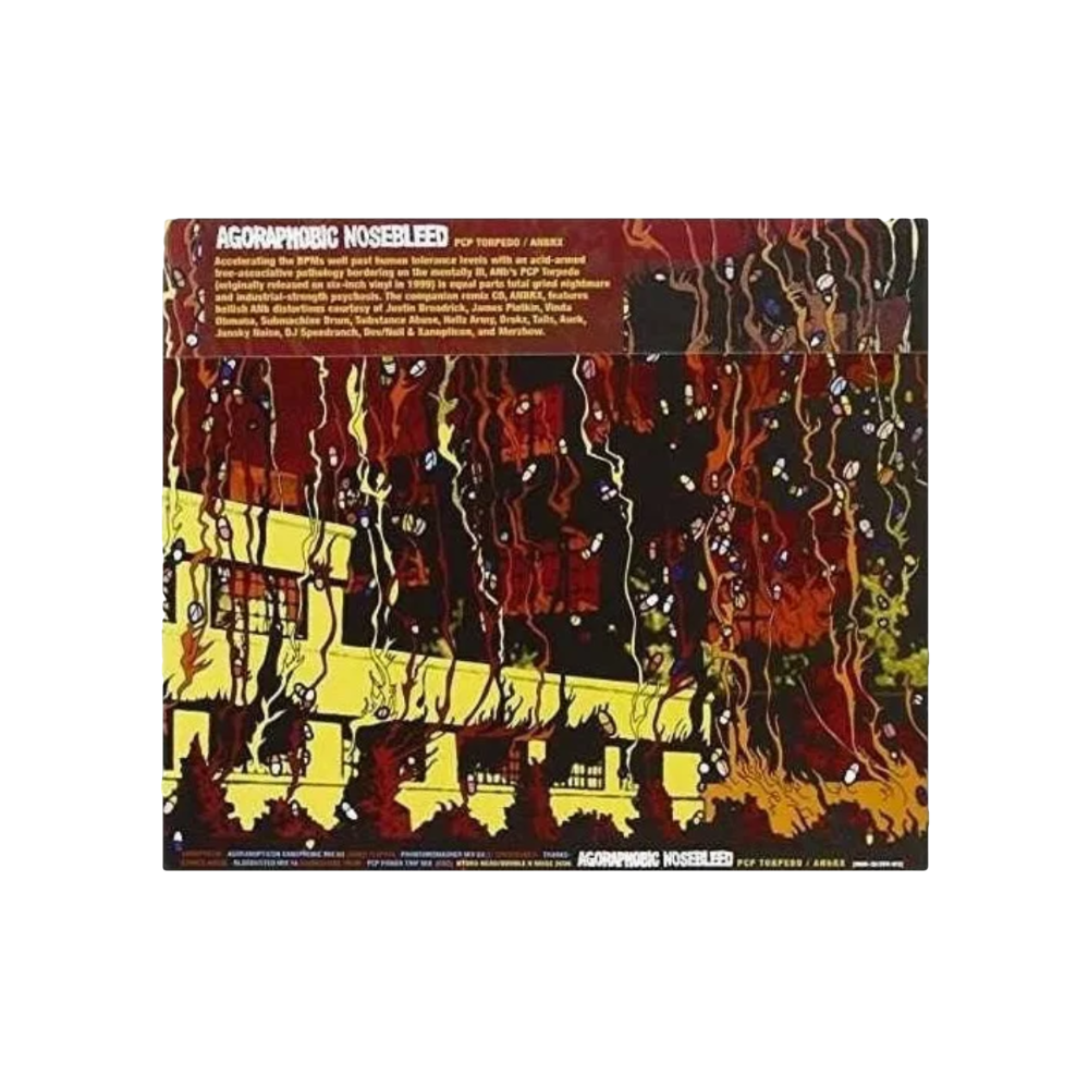 Agoraphobic Nosebleed "PCP Torpedo / ANbRX" CD