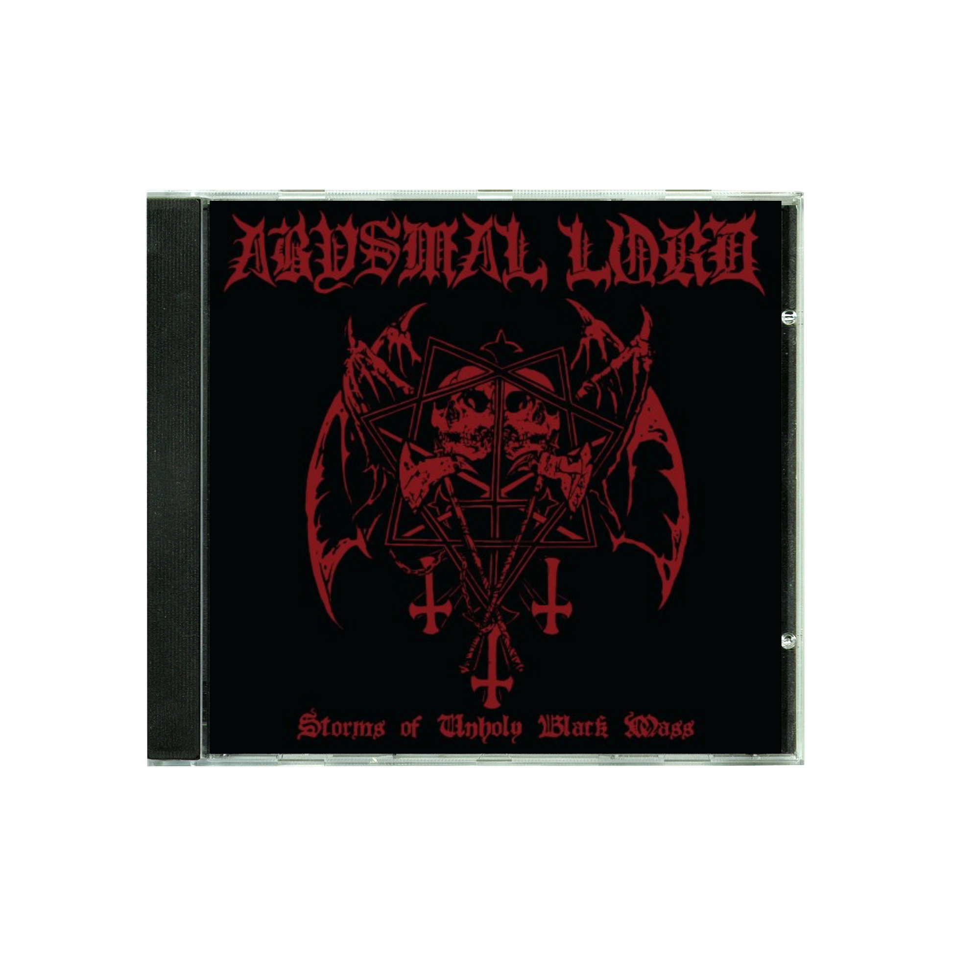 Abysmal Lord "Storms of Unholy Black Mass" CD - Mainstay Entertainment