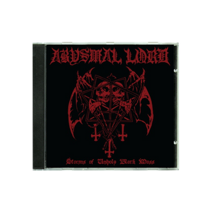 Abysmal Lord "Storms of Unholy Black Mass" CD - Mainstay Entertainment