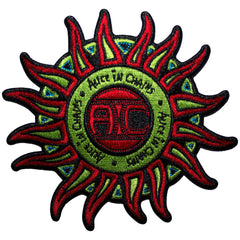 Alice In Chains "Sun Logo" Iron-On Woven Patch