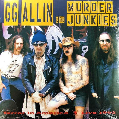 Allin,gg & Murder Junkies - Terror In America - Vinyl Record - Mainstay Entertainment