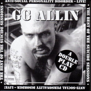Allin,gg - Suicide Sessions / Anti-social - Music CD - Mainstay Entertainment