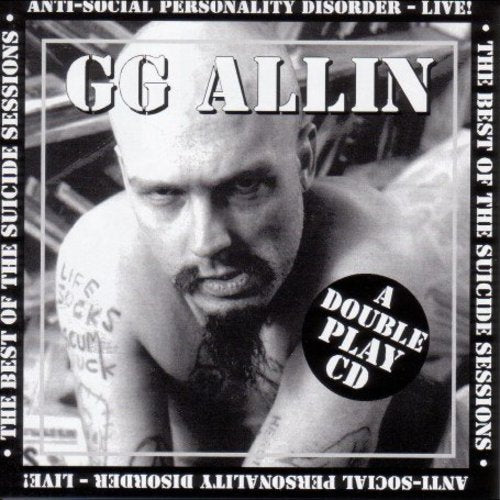 Allin,gg - Suicide Sessions / Anti-social - Music CD - Mainstay Entertainment