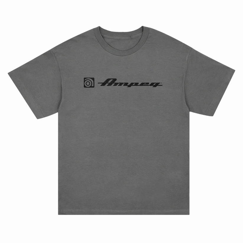 Ampeg "Classic Logo" Grey Shirt - Mainstay Entertainment