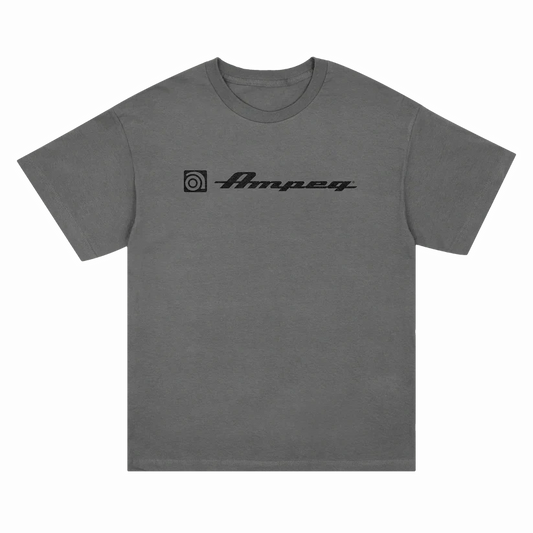 Ampeg "Classic Logo" Grey Shirt - Mainstay Entertainment