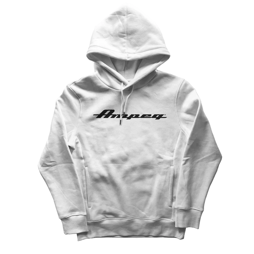 Ampeg "Classic White" Pullover Hoodie - Mainstay Entertainment